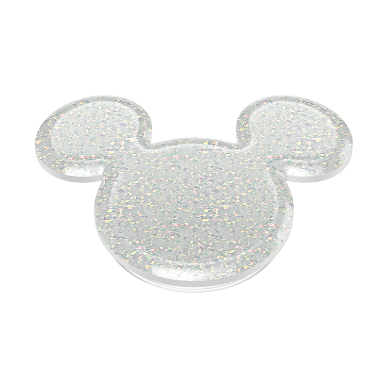 Earridescent White Glitter Mickey Mouse image number 3